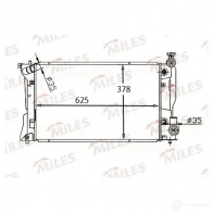 Радиатор охлаждения двигателя MILES ACRB191 8M DSMEH 1420599034 - Изображение 3