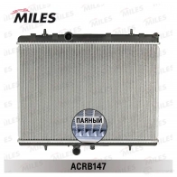 Радиатор охлаждения двигателя MILES RWI JJ 1420599005 ACRB147