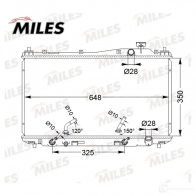 Радиатор охлаждения двигателя MILES 4 GULKAJ 1420598921 ACRB077 - Изображение 3
