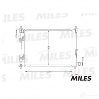 Радиатор охлаждения двигателя MILES TU3A 7C4 ACRB022 1420598860 - Изображение 3
