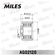 Паразитный ролик ремня ГРМ MILES 1420631508 KIAV M22 AG02120 - Изображение 2