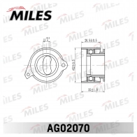 Натяжной ролик ГРМ MILES 1420599802 AG02070 NT IUVD - Изображение 2