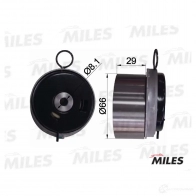 Натяжной ролик ГРМ MILES AG02018 1420599269 H LBFQC - Изображение 2