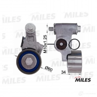 Натяжной ролик ГРМ MILES T6 D7A 1420599268 AG01001 - Изображение 2