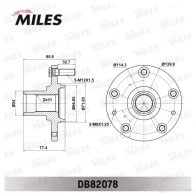 Ступица колеса MILES 1437173043 DB82078 SG IXKD - Изображение 3