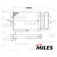 Радиатор печки, теплообменник MILES HZI6 QDQ ACHM062 1420626708