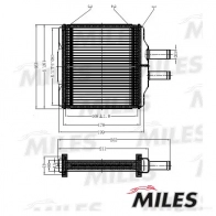 Радиатор печки, теплообменник MILES AZ PHT Chevrolet Lacetti ACHM004