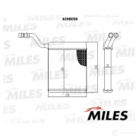 Радиатор печки, теплообменник MILES KI9 B4E ACHB059 1420626958 - Изображение 3