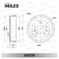 Тормозной барабан MILES 330 W29B K111779 1438141459 - Изображение 3