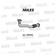 Выхлопная труба глушителя MILES HB04133 WU UMOL 1420604412