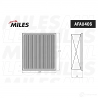 Воздушный фильтр MILES AFAU406 EA 3WK 1438142365
