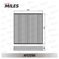 Салонный фильтр MILES AFC1290 7 UKIUF 1436966147 - Изображение 2