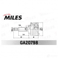 Шрус граната MILES RYGE LX1 1436968367 GA20798 - Изображение 3