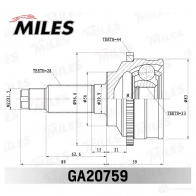 Шрус граната MILES 1436968341 S J69GIO GA20759 - Изображение 3