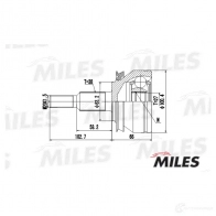 Шрус граната MILES GA20613 P SWE7U Volkswagen Transporter (T5) 5 Автобус 2.0 TDI 102 л.с. 2009 – 2015