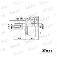 Шрус граната MILES GA20605 V5QK 5 1420602572 - Изображение 3