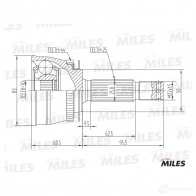 Шрус граната MILES 1420603970 LU Y802 GA20552 - Изображение 3