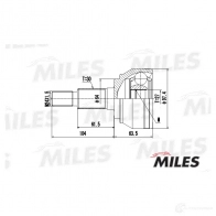Шрус граната MILES 1420600718 GA20532 JFXLR G0 - Изображение 3