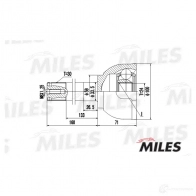 Шрус граната MILES GA20486 M1 N8U 1420603926 - Изображение 3