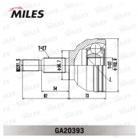 Шрус граната MILES PI63P Z9 GA20393 1420603860 - Изображение 3