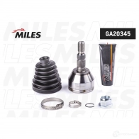 Шрус граната MILES 8XC CZ7 Opel Astra (H) 3 Универсал 1.7 CDTI (L35) 101 л.с. 2004 – 2010 GA20345