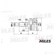 Шрус граната MILES 1420602540 TYM0J U GA20303 - Изображение 3