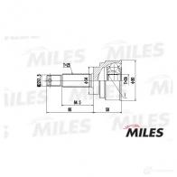 Шрус граната MILES 1420603781 ZKFZN QF GA20276 - Изображение 3