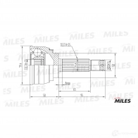 Шрус граната MILES 1420599342 GRD LM GA20259 - Изображение 3