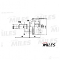 Шрус граната MILES 1420602556 HY FY7G GA20234 - Изображение 3