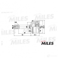 Шрус граната MILES 912N1 V GA20193 1420603724 - Изображение 3