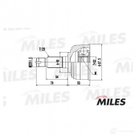 Шрус граната MILES 1420603674 GA20129 3Q U4KH - Изображение 3