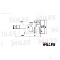 Шрус граната MILES GA20121 H 90LK 1420603669 - Изображение 3