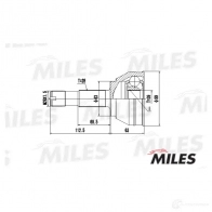 Шрус граната MILES GA20070 1420603637 LH U24 - Изображение 3