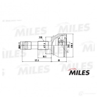 Шрус граната MILES 1420603636 GA20067 6 R3L8 - Изображение 3