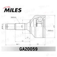 Шрус граната MILES M27J A GA20059 1420603629 - Изображение 3