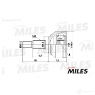Шрус граната MILES 1420603619 GA20041 K K2FVY - Изображение 3
