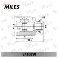 Шрус граната MILES 1420620661 GA10050 BF1P W - Изображение 3
