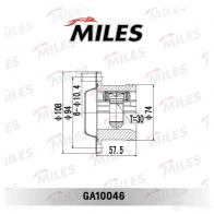 Шрус граната MILES GA10046 1420603595 W0S 19EE - Изображение 3