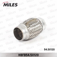 Гофра глушителя MILES HBFB54.5X120 U20 66KW 1440154420