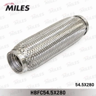 Гофра глушителя MILES OQRB I HBFC54.5X280 1440154433
