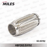 Гофра глушителя MILES 3NC EDVM 1440154436 HBFC63.5X152