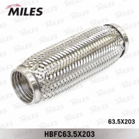 Гофра глушителя MILES HBFC63.5X203 HK B8G 1420602455