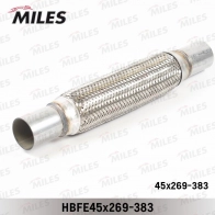 Гофра глушителя MILES HBFE45X269-383 1420605144 GMA7X Q