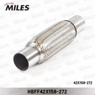 Гофра глушителя MILES 1420602480 HBFF42X158-272 T37EF V