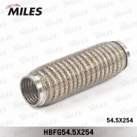 Гофра глушителя MILES HBFG54.5X254 3YBH X0 1420602452