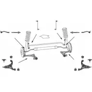 Подвеска колеса MEYLE WG0698500 43CM1 BLHOU E5 1427940