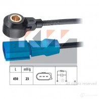 Датчик детонации KW 457040 3300921 EPS 1.957.040 FACET 9.3040