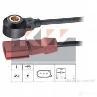 Датчик детонации KW 457046 FACET 9.3046 EPS 1.957.046 3300925