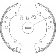 Тормозные колодки ROADHOUSE V4FY9UV Z SX408900 4089.00 Chrysler Voyager 3 (GS) 1995 – 2000
