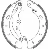 Тормозные колодки ROADHOUSE FOV2UZ 4256.00 ZSX 425600 Ford B-Max 1 (CB2, JK) Минивэн 1.6 Duratec Ti 105 л.с. 2012 – 2025
